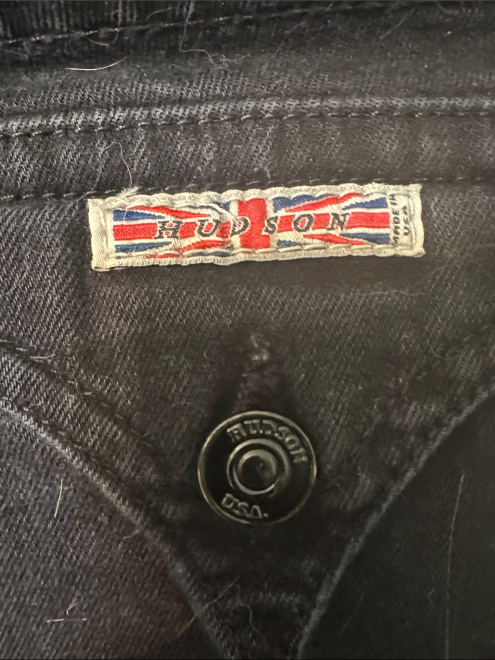 Hudson Jeans Black High-Rise Flare Denim - Picture 7 of 7